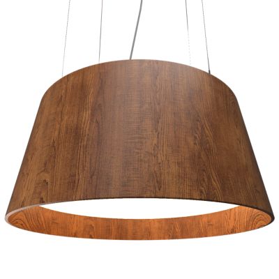 Conical LED Drum Pendant