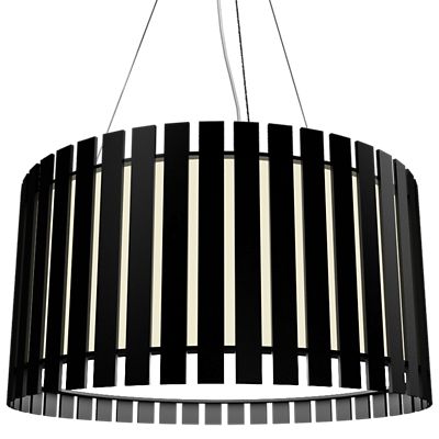 Slatted Drum Pendant