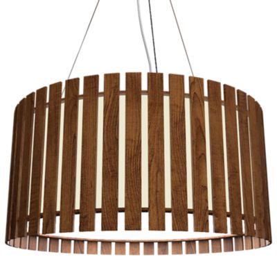 Slatted Drum Pendant