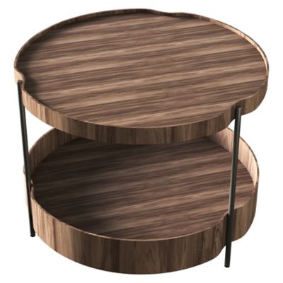 Flow 2 Tier Side Table