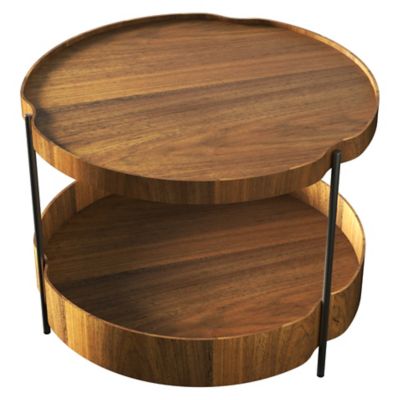 Flow 2 Tier Side Table