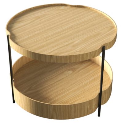 Flow 2 Tier Side Table