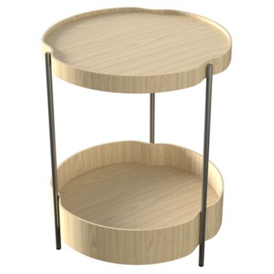 Flow 2 Tier Side Table