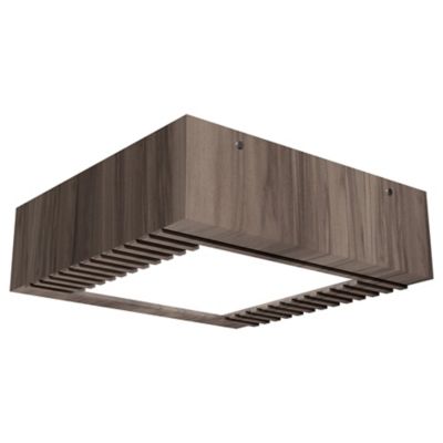 Slatted Square LED Flushmount