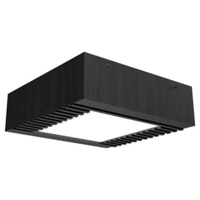 Slatted Square LED Flushmount