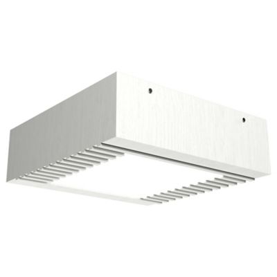 Slatted Square LED Flushmount