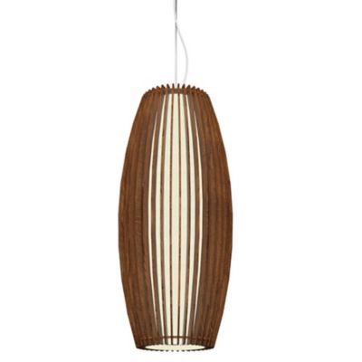 Stecche Di Legno Oval Pendant (Imbuia) - OPEN BOX