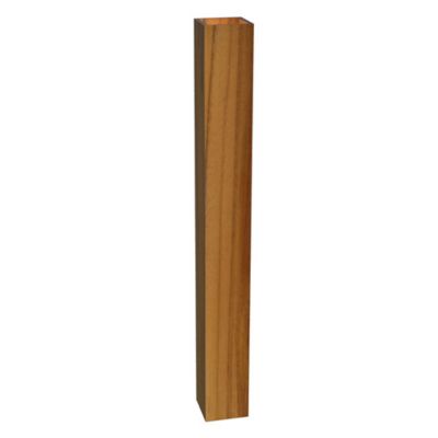 Linea LED Wall Sconce (Teak|31.50 In|Up&Downlight)-OPEN BOX