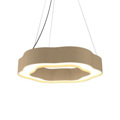 Organic Round LED Pendant