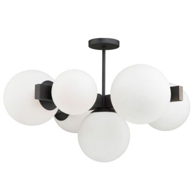 Moonglow Semi Flushmount By Artcraft At Lumens Com