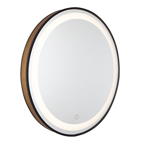 Reflections Mesh Round LED Mirror