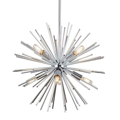 Sunburst 8 Light Chandelier