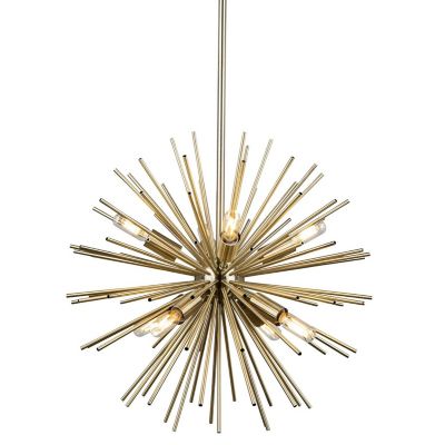 Sunburst 8 Light Chandelier