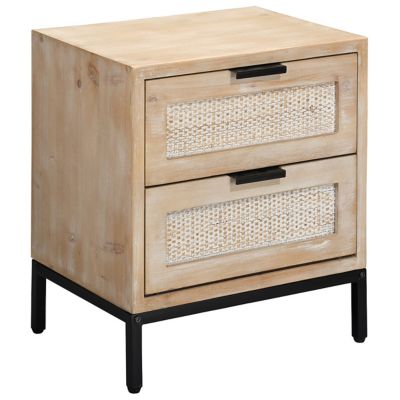 Tomas 2 Drawer Side Table