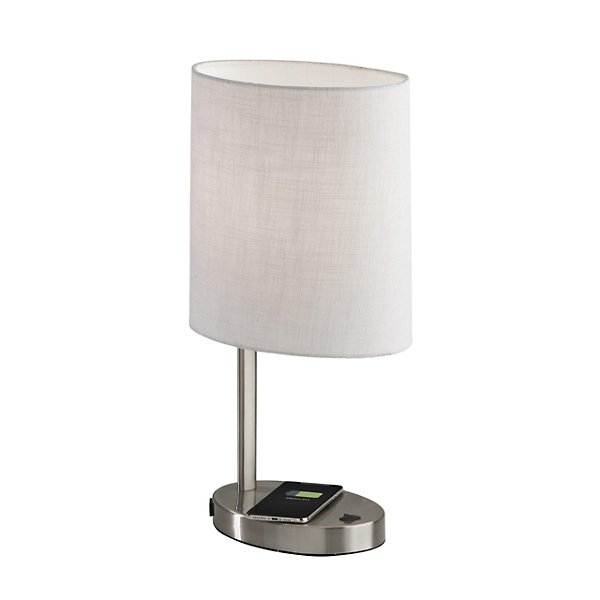 Curtis Wireless Charging Table Lamp By, Adesso Wireless Charging Floor Lamp