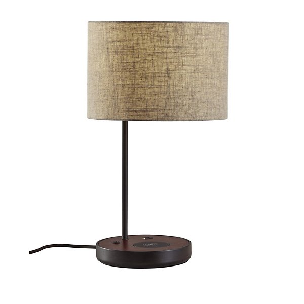 Oliver Wireless Charging Table Lamp By, Adesso Wireless Charging Floor Lamp