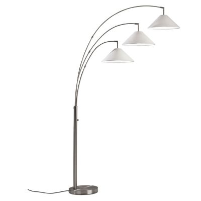 Braxton 3-Arm Arc Floor Lamp