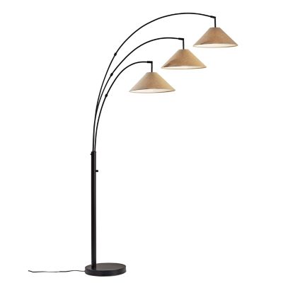 Braxton 3-Arm Arc Floor Lamp