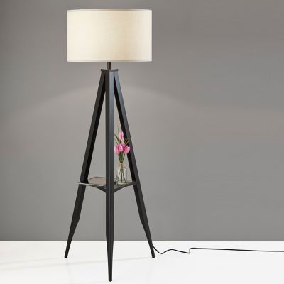 Warren Shelf Floor Lamp by Adesso at Lumens.com