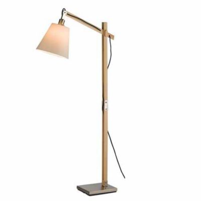 Walden Floor Lamp (Natural with Cotton Shade) - OPEN BOX
