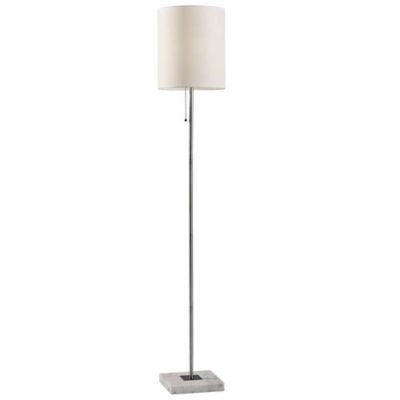 Fiona Floor Lamp by Adesso (Brushed Steel) - OPEN BOX RETURN