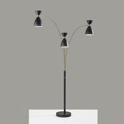 Oscar 3 Arm Arc Floor Lamp