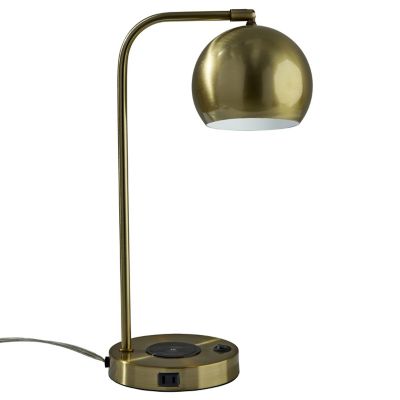 Emery Wireless Charging Supercharger Desk Lamp