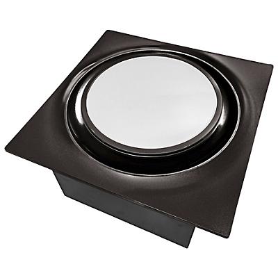 Slim Fit Round Profile Quiet Bathroom Exhaust Fan with LED Light