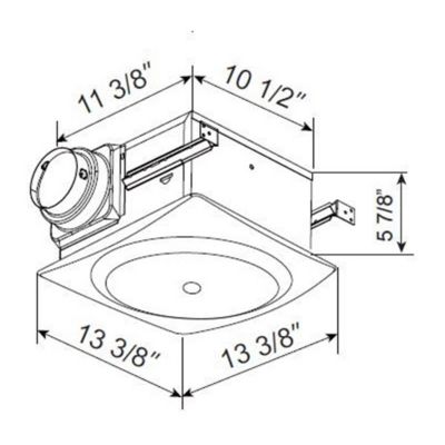 Continuous Run Bathroom Exhaust Fan by Aero Pure at