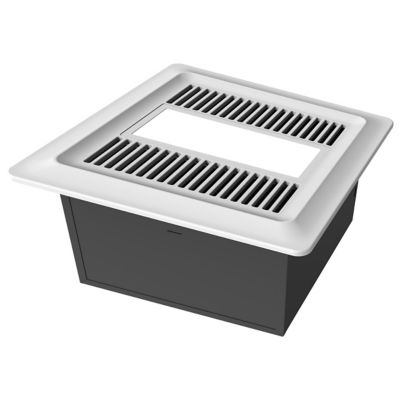 Low Noise Bathroom Exhaust Fan with LED Light - OPEN BOX