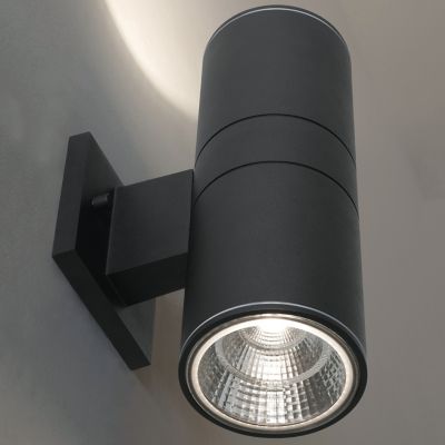 Everly 2-Light LED Outdoor Wall Sconce - Thumbnail 3