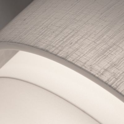 Shown in Linen White shade color, Detail shot