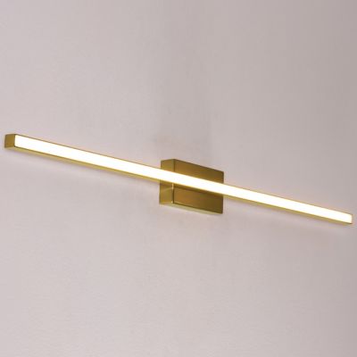 Shown in Satin Brass finish, 24 inch size