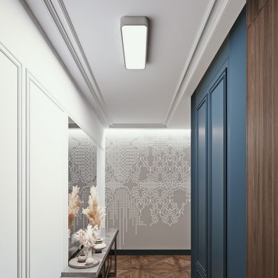 Shown in Satin Nickel finish, in use