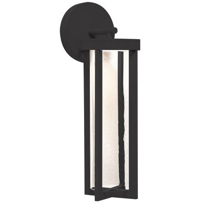 Rivers Outdoor LED Wall Sconce (Black|Tall) - OPEN BOX