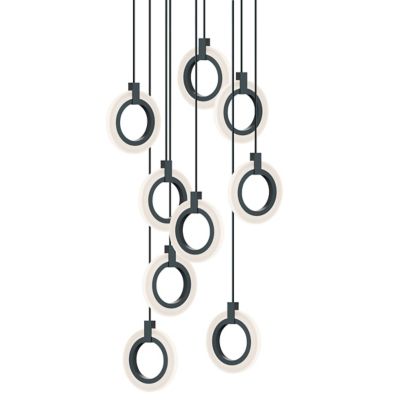 Halo LED Round Multi-Light Pendant