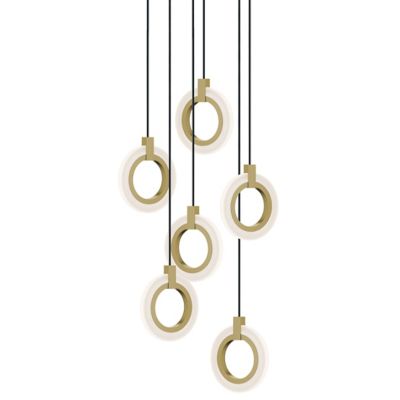 Halo LED Round Multi-Light Pendant