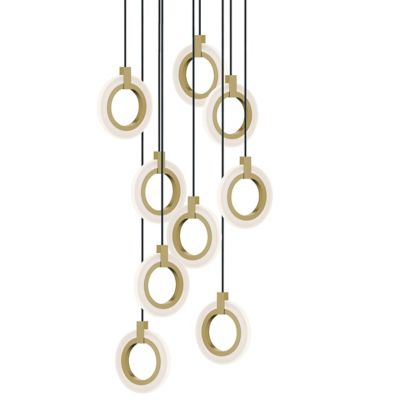 Halo LED Round Multi-Light Pendant