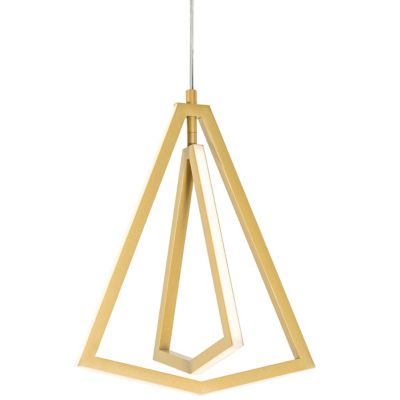 Gianna LED Pendant (Gold) - OPEN BOX
