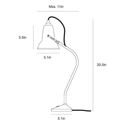 anglepoise original 1227 mini table lamp