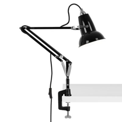 Adjustable Clip on Light that Clips Onto Shelf or Desk, Pale Blue