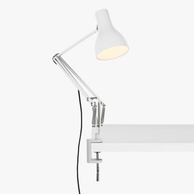 Type 75 Desk Lamp with Clamp Base