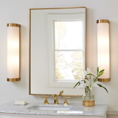 Chapman & Myers Loring Medium Vanity in Burnished Brass