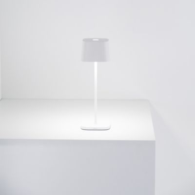 Shown in White finish, in use