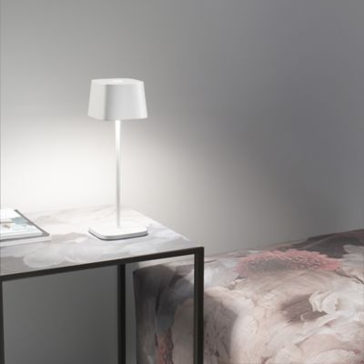 Shown in White finish, in use