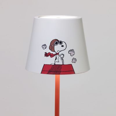 Zafferano Poldina Pro x Peanuts Table Lamp Together