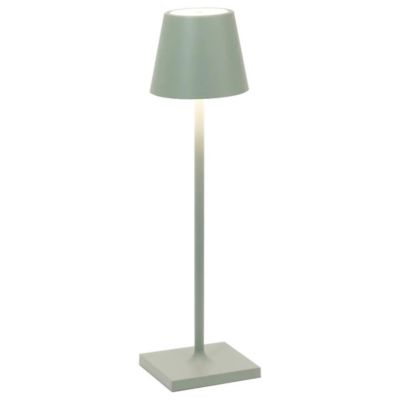 Zafferano Poldina Pro Micro Rechargeable LED Table Lamp Sage