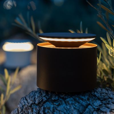Shown in Dark Grey finish, in use