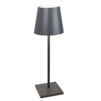 Alessandro Volta in Black Battery Powered Table Lamp