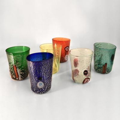 Bicchieri di Murano Tumblersand Set of 6 by Zafferano America at